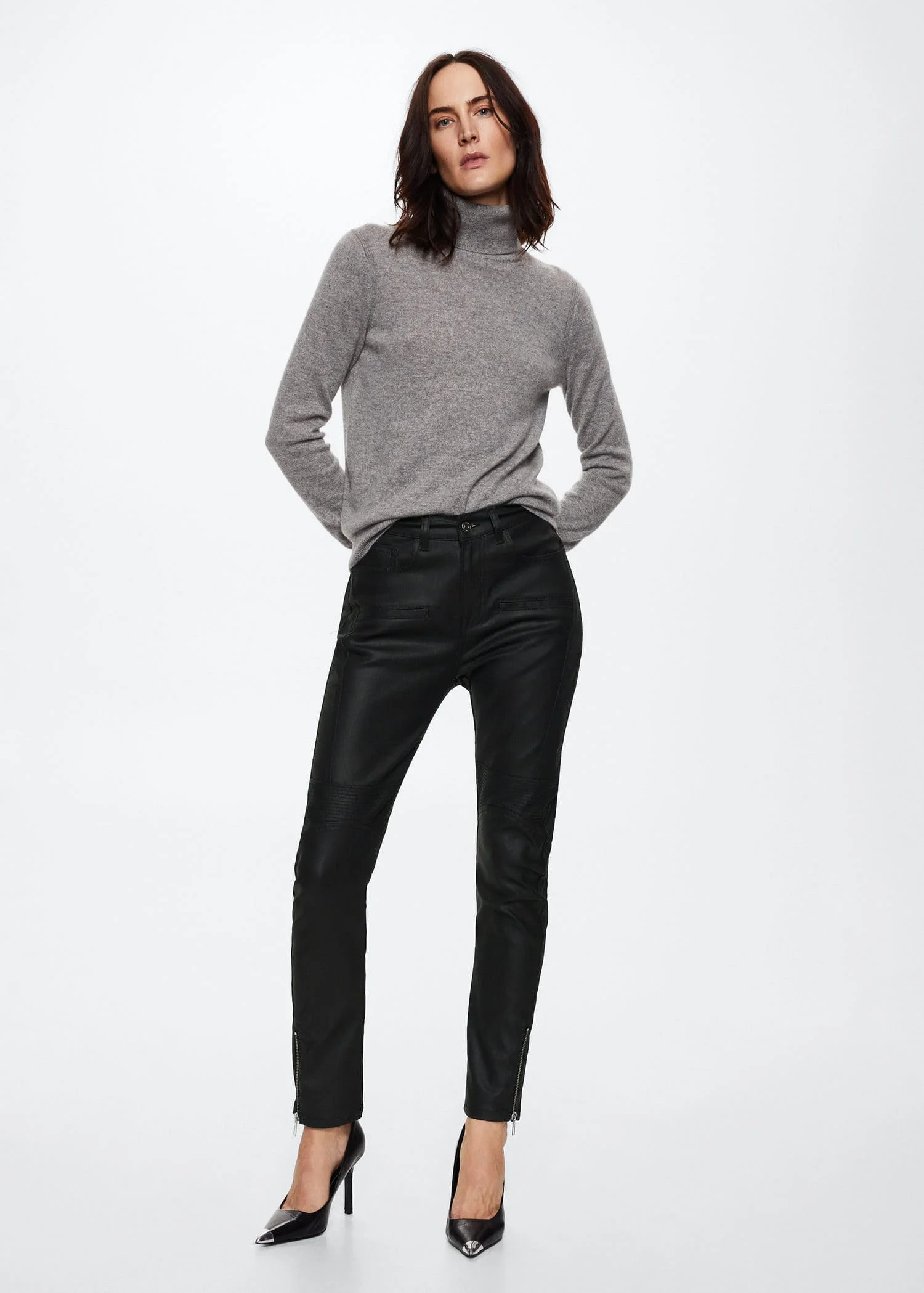 MANGO Quần Jeans Nữ Harlow