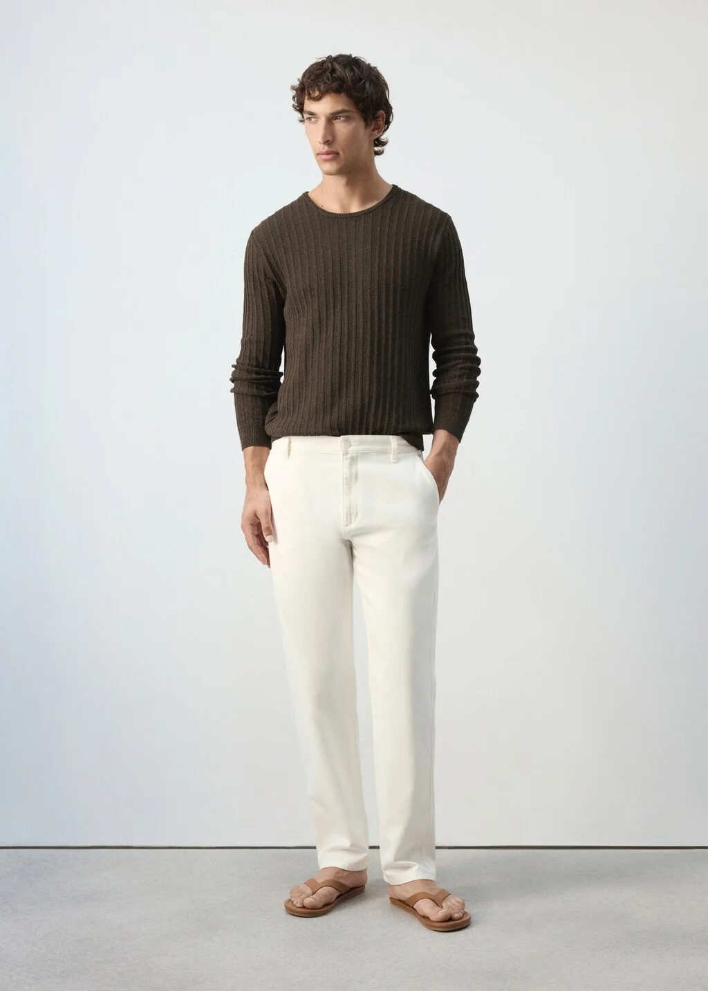 MANGO Quần Jeans Nam Sandy