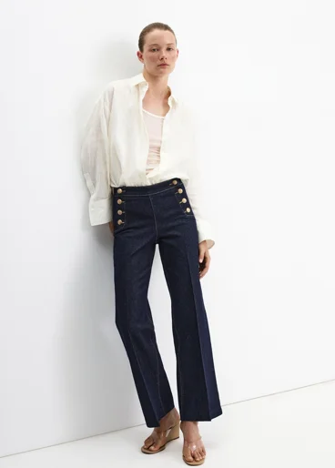 MANGO Quần Jeans Nữ Emily