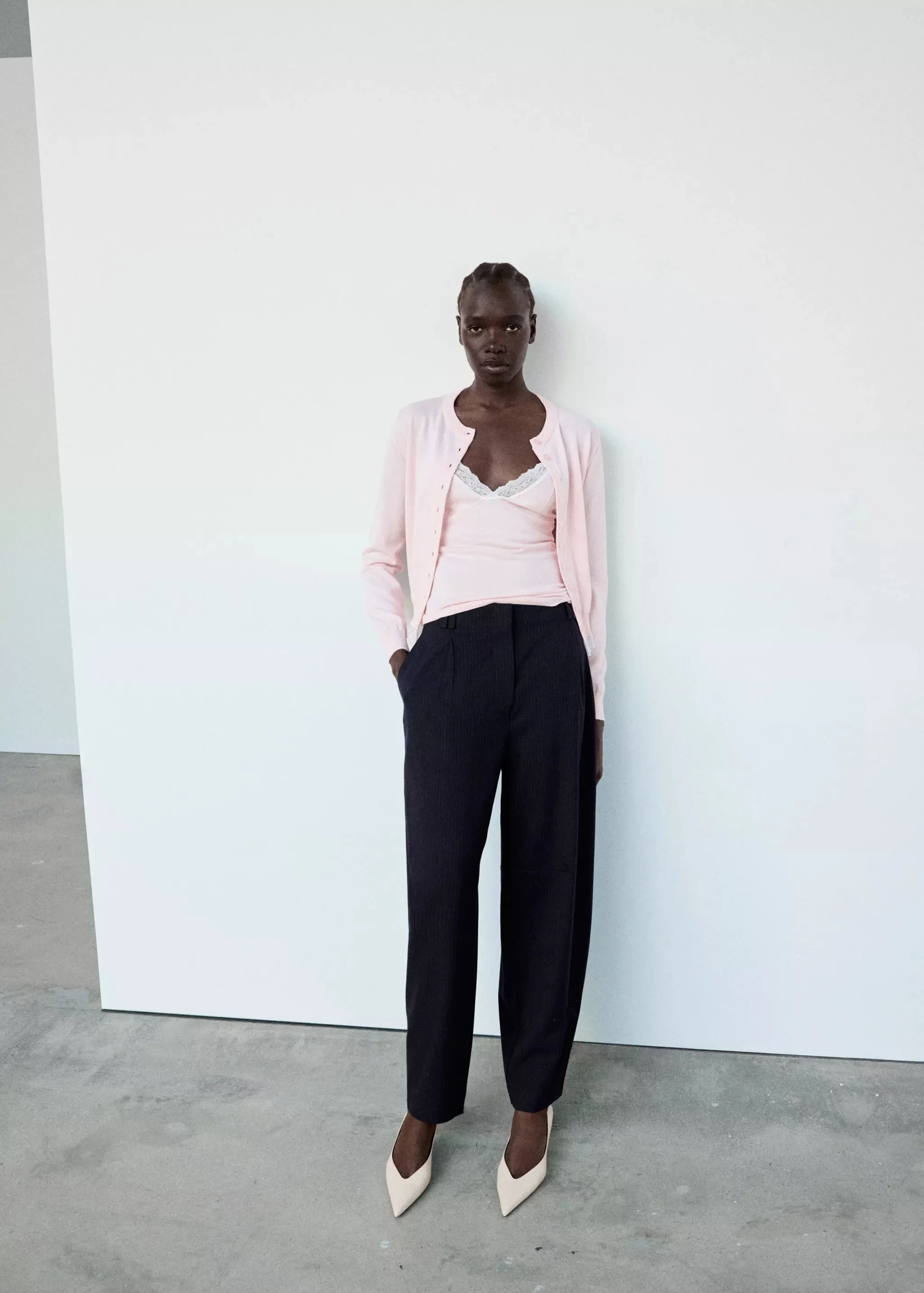 MANGO Áo Khoác Len Nữ Camelia