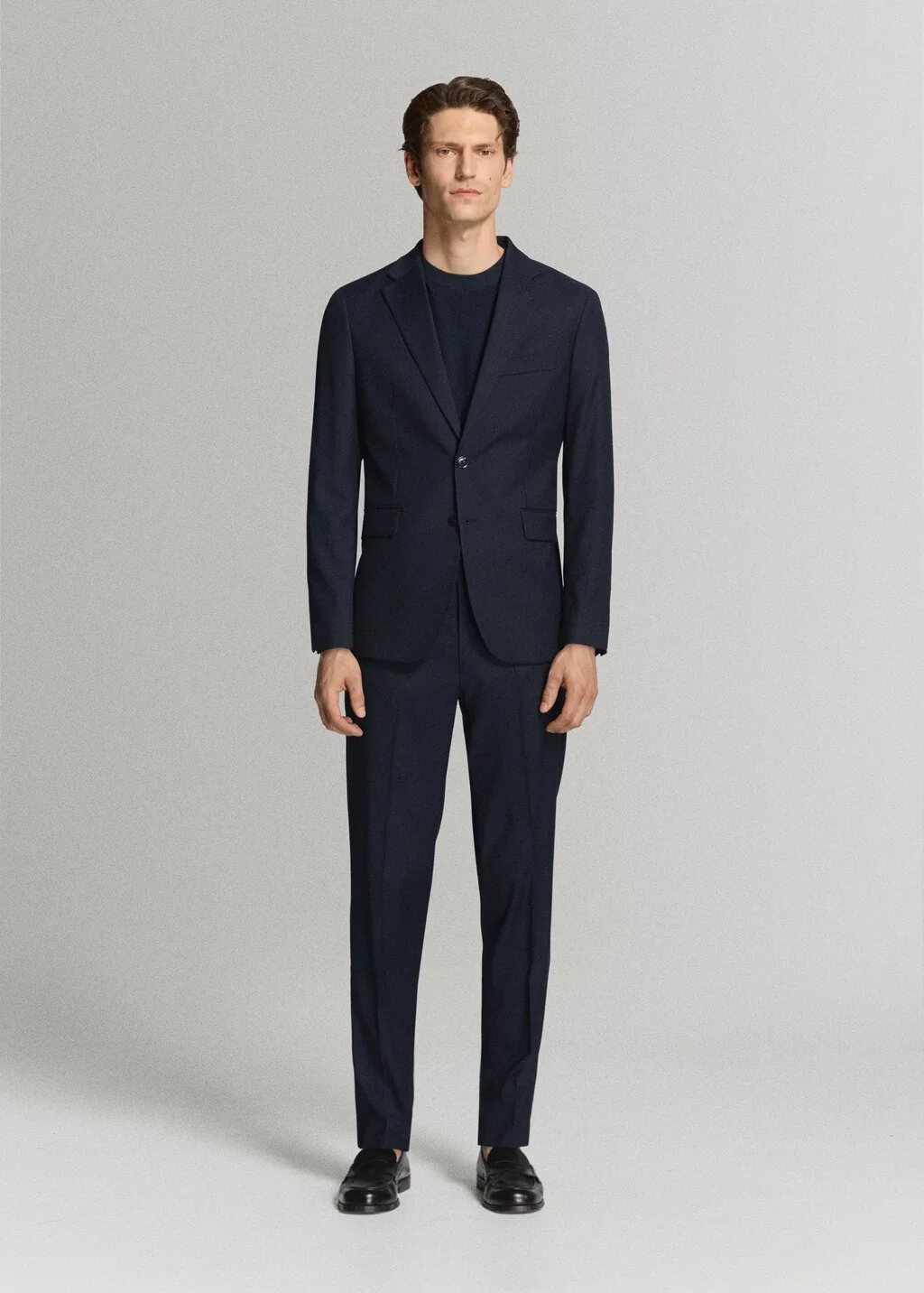 MANGO Áo Blazer Nam Milan