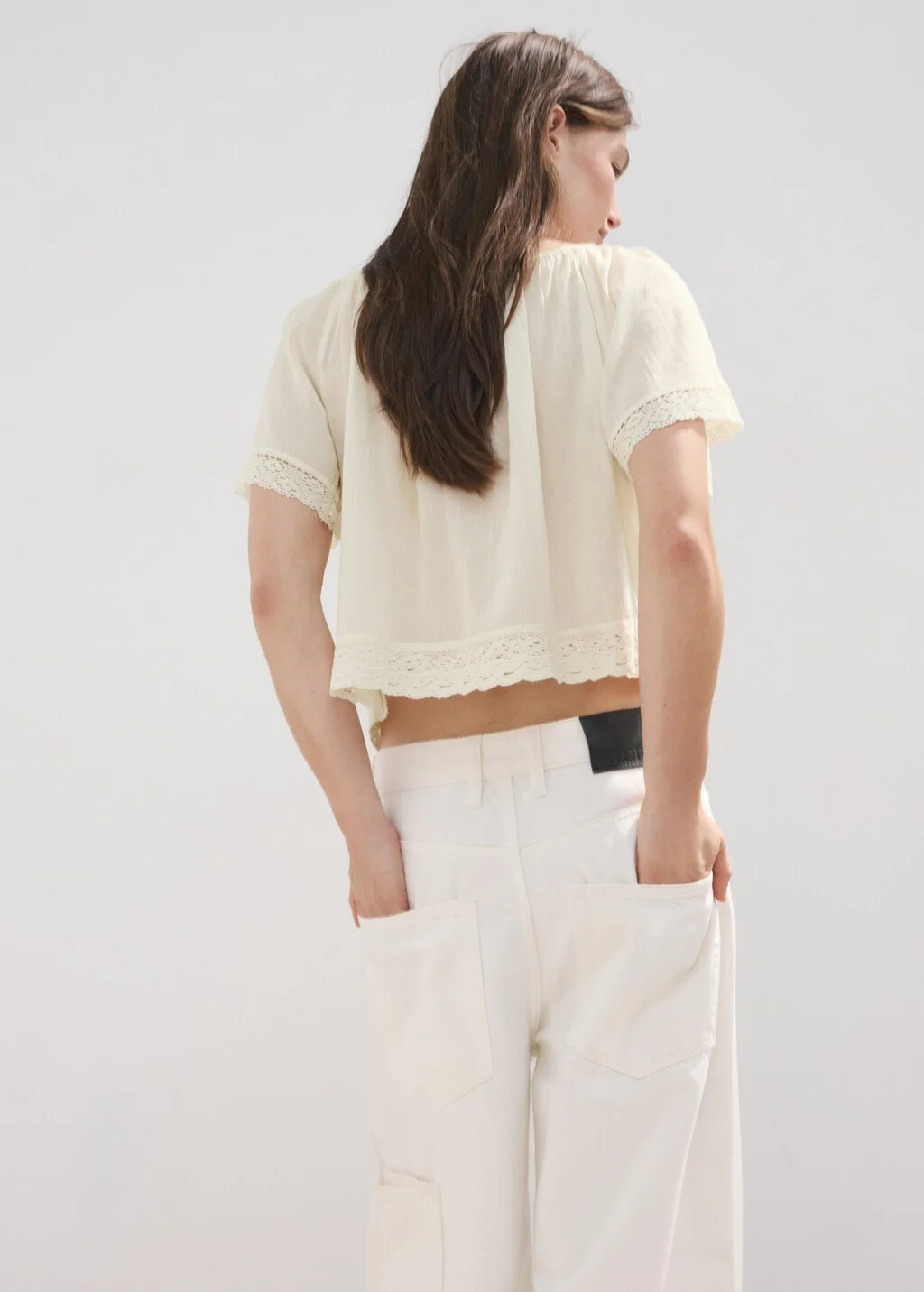 MANGO Áo Kiểu Nữ Eva