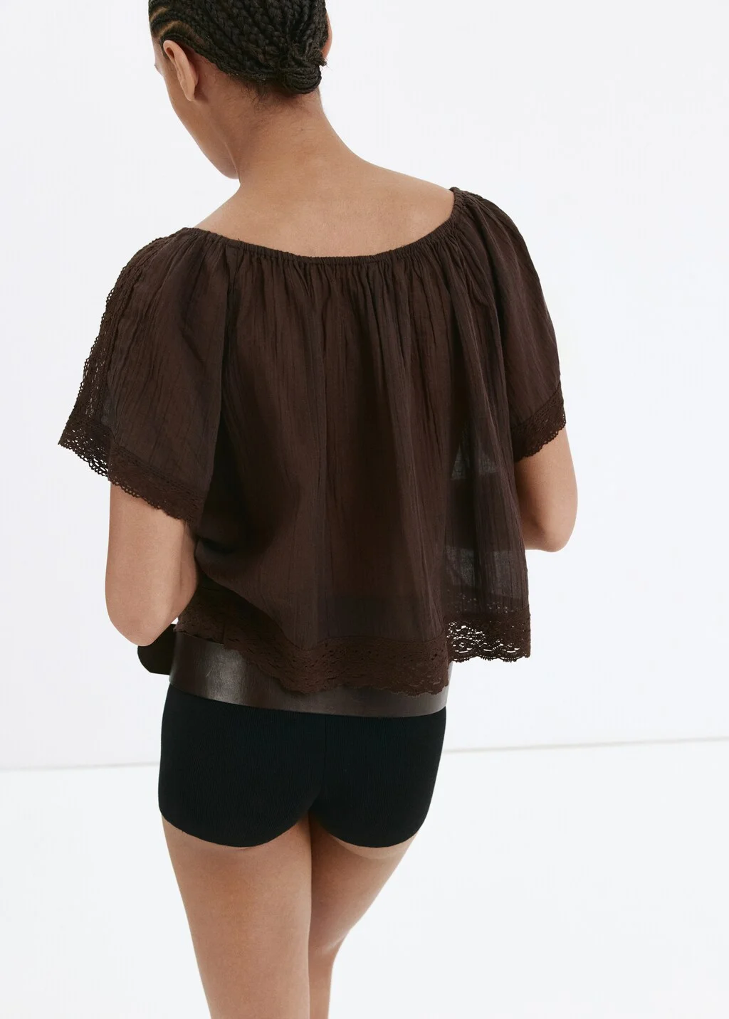 MANGO Áo Kiểu Nữ Eva