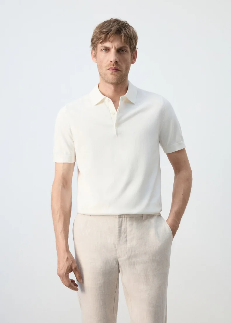 MANGO Áo Polo Nam Arraona