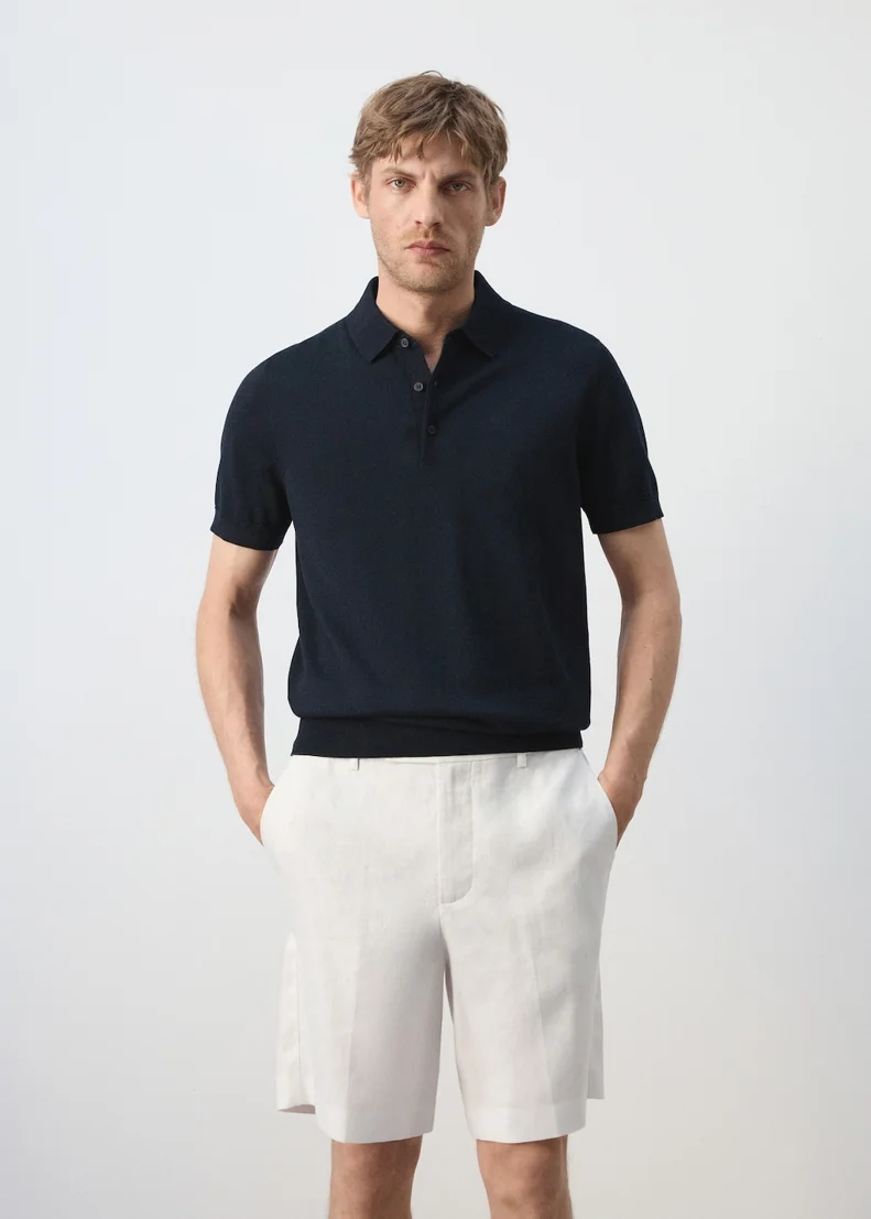 MANGO Áo Polo Nam Arraona