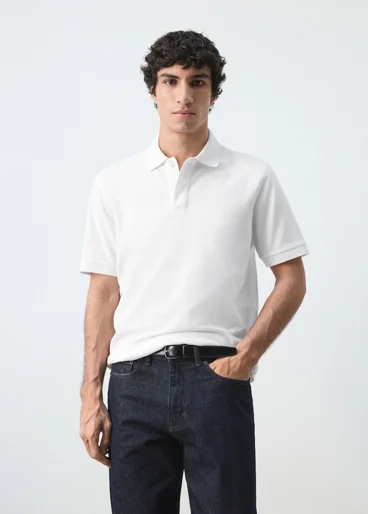 MANGO Áo Polo Nam Rea