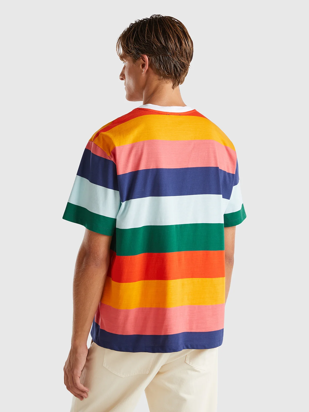 UNITED COLORS OF BENETTON Áo Thun Ngắn Tay Nam Men T-Shirt