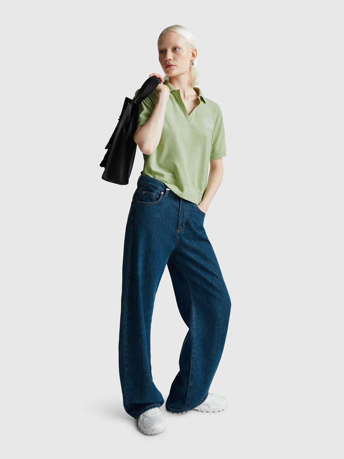 UNITED COLORS OF BENETTON Áo Thun Ngắn Tay Nữ Women Polo