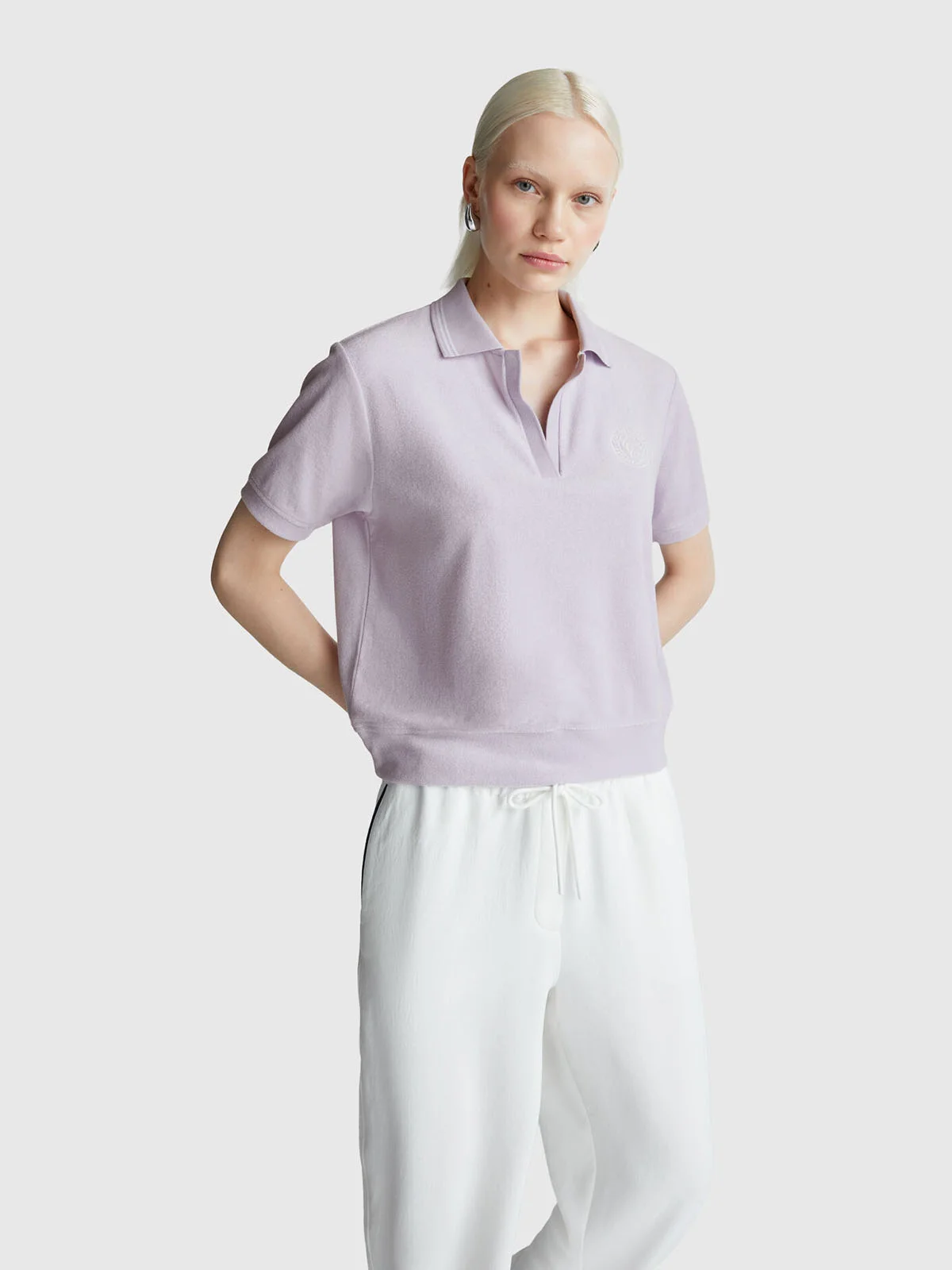 UNITED COLORS OF BENETTON Áo Thun Ngắn Tay Nữ Women Polo