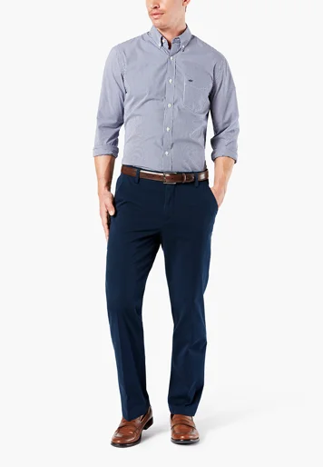 DOCKERS Quần Khaki Nam Dài Straight