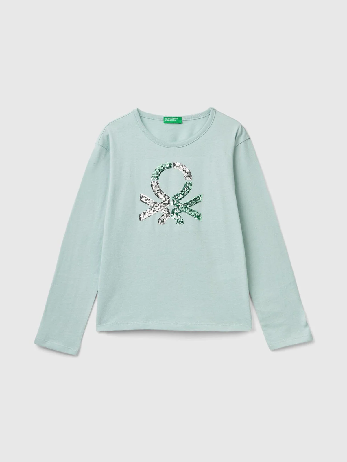 UNITED COLORS OF BENETTON Áo Thun Dài Tay Bé Gái Junior Girl T-Shirt
