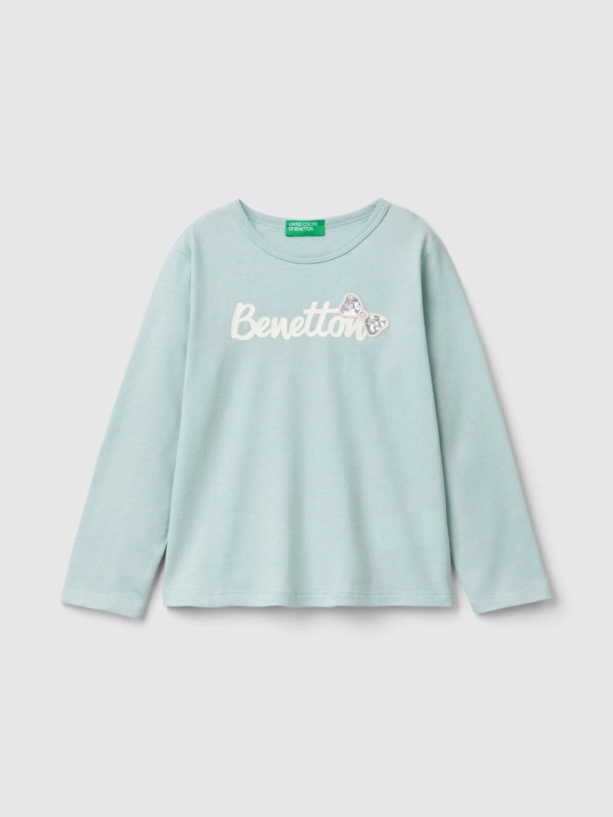 UNITED COLORS OF BENETTON Áo Thun Dài Tay Bé Gái Kid Girl T-Shirt