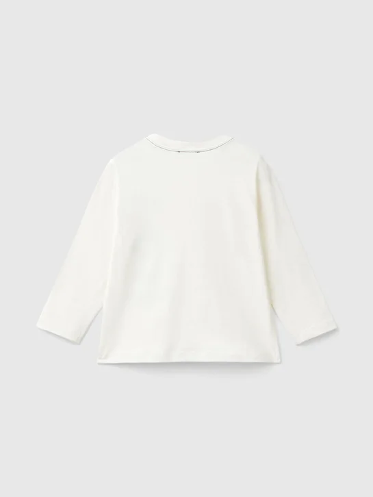 UNITED COLORS OF BENETTON Áo Thun Dài Tay Bé Trai Kid Boy T-Shirt
