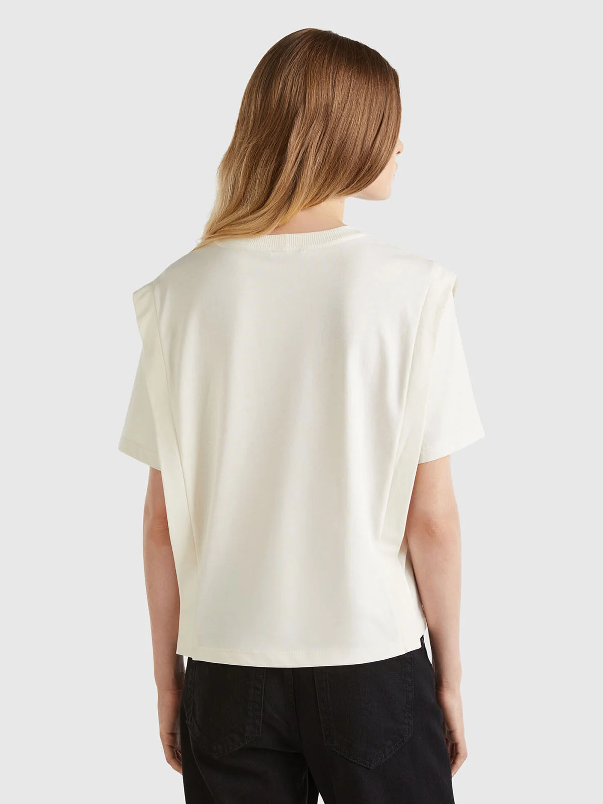 UNITED COLORS OF BENETTON Áo Thun Ngắn Tay Nữ Women T-Shirt