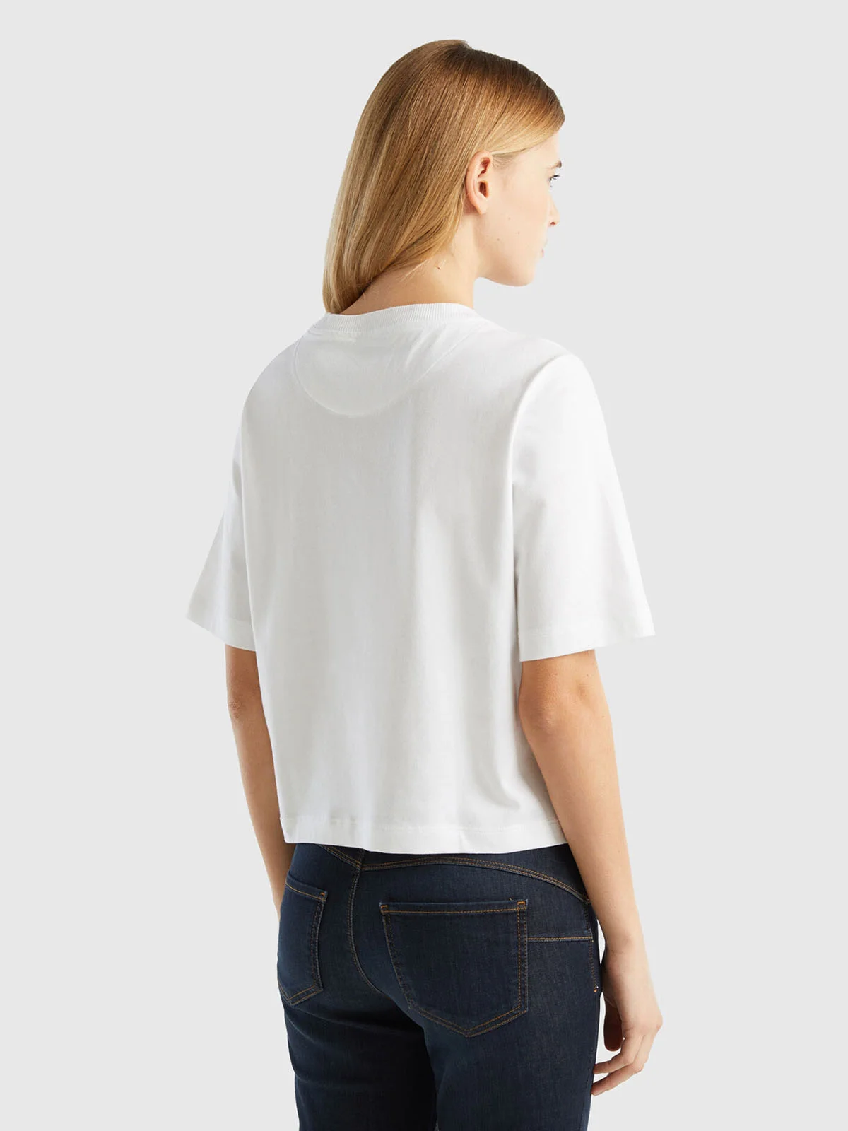 UNITED COLORS OF BENETTON Áo Thun Ngắn Tay Nữ Women T-Shirt