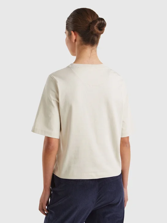 UNITED COLORS OF BENETTON Áo Thun Ngắn Tay Nữ Women T-Shirt