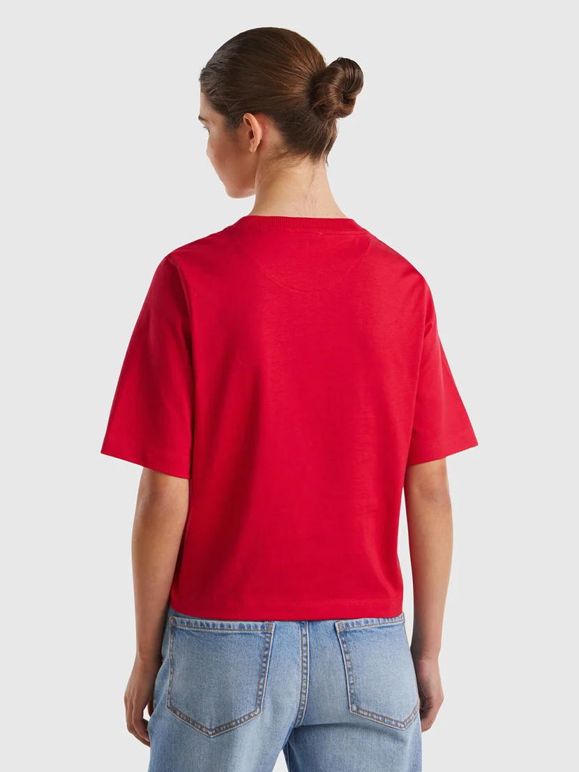 UNITED COLORS OF BENETTON Áo Thun Ngắn Tay Nữ Women T-Shirt