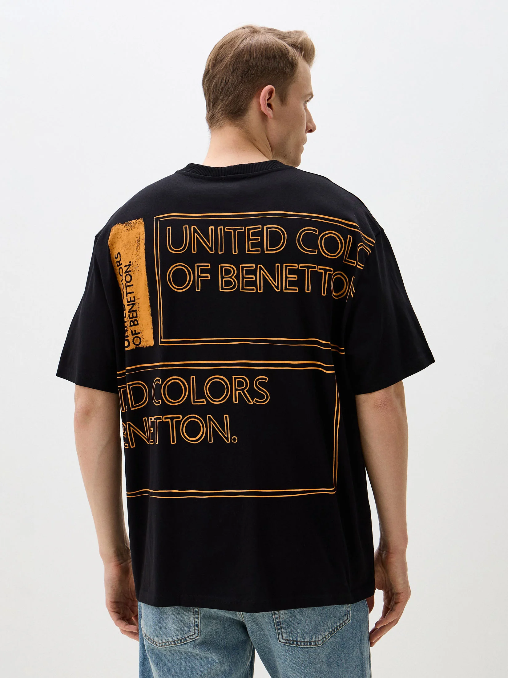 UNITED COLORS OF BENETTON Áo Thun Ngắn Tay Nam Men T-Shirt