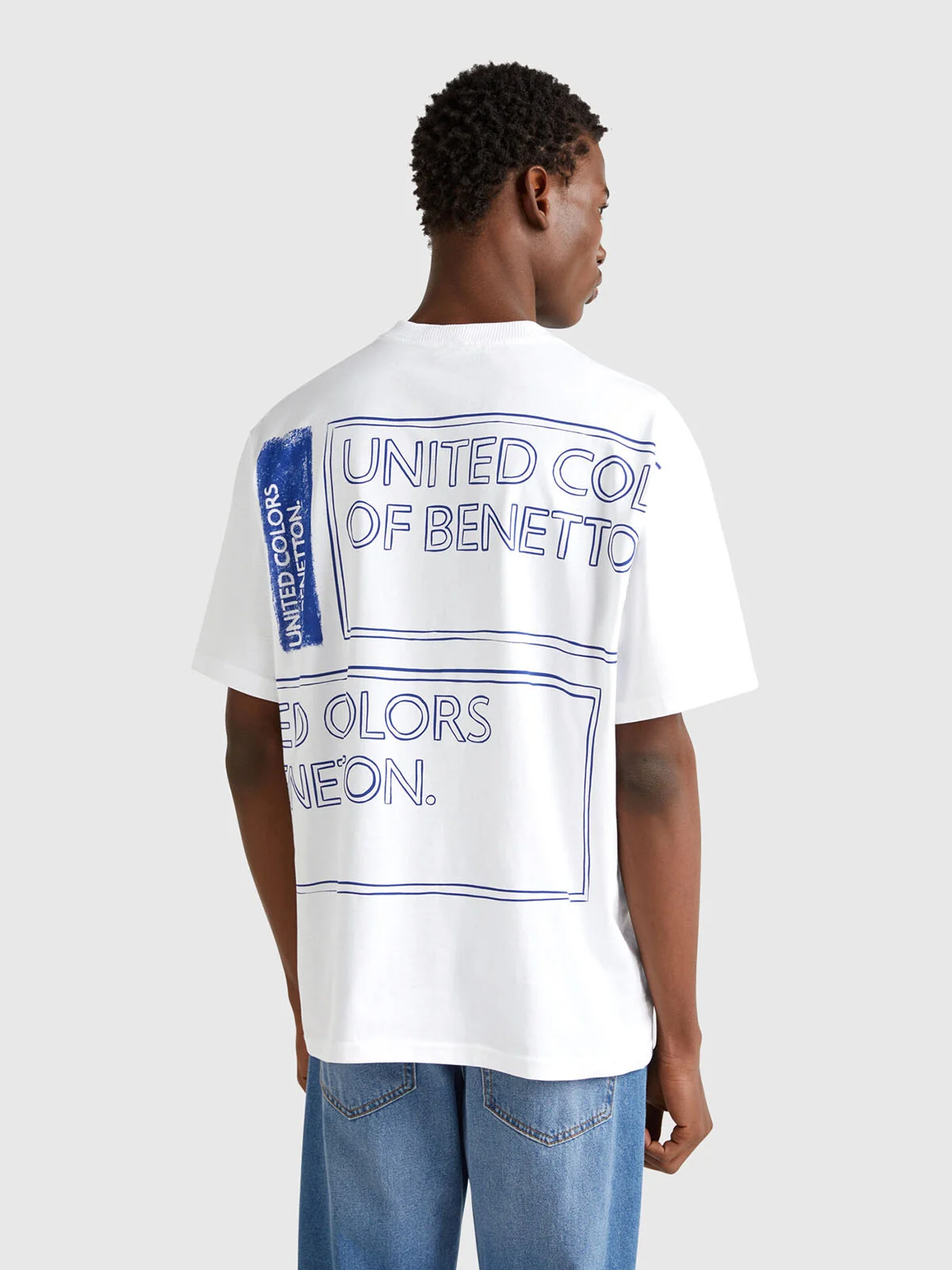 UNITED COLORS OF BENETTON Áo Thun Ngắn Tay Nam Men T-Shirt