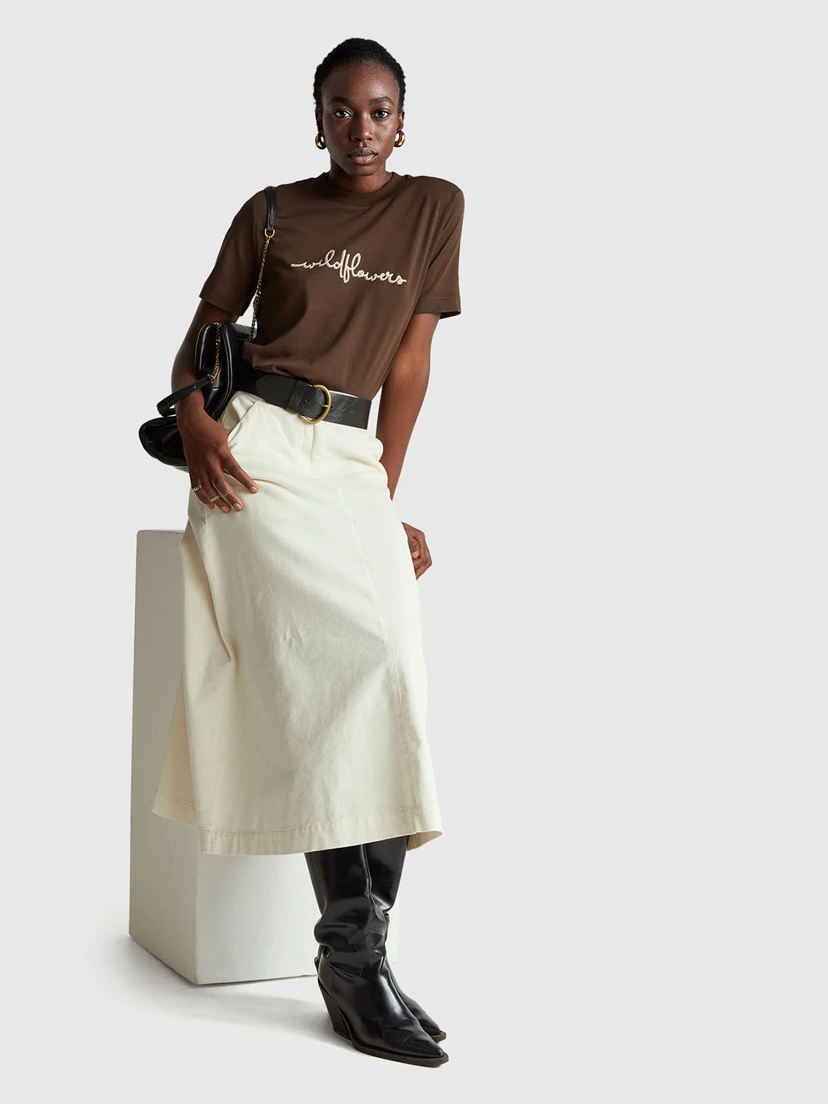 UNITED COLORS OF BENETTON Áo Thun Ngắn Tay Nữ Women T-Shirt