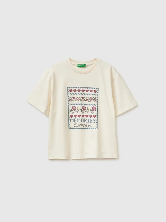 UNITED COLORS OF BENETTON Áo Thun Ngắn Tay Nữ