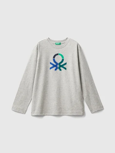 UNITED COLORS OF BENETTON Áo Thun Tay Dài Junior Boy T-Shirt