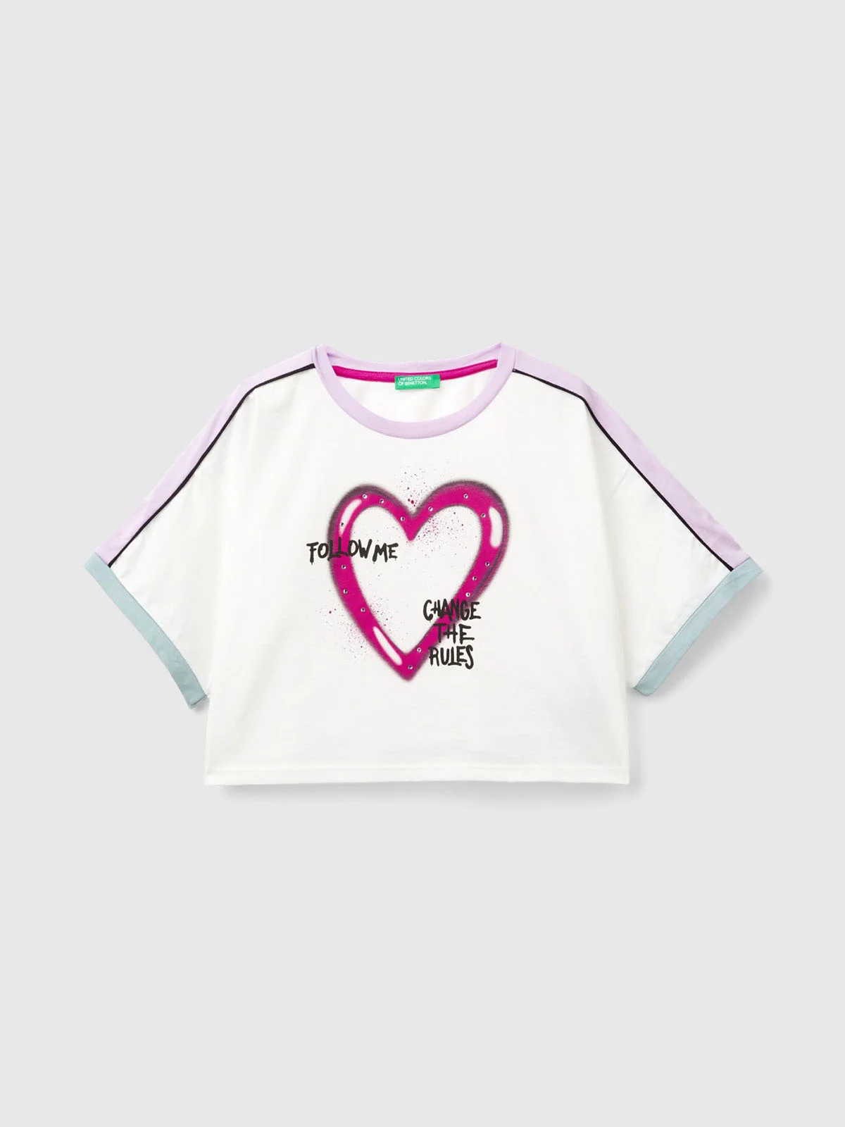UNITED COLORS OF BENETTON Áo Thun Ngắn Tay Bé Gái Junior Girl T-Shirt