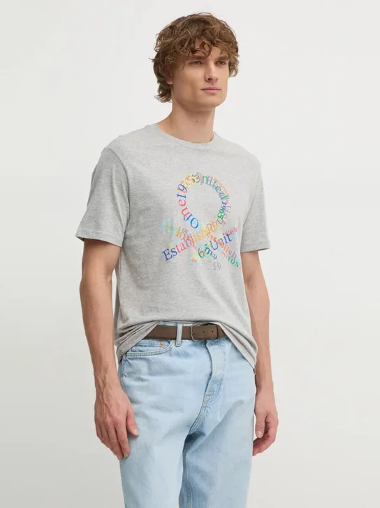 UNITED COLORS OF BENETTON Áo Thun Ngắn Tay Nam Men T-Shirt