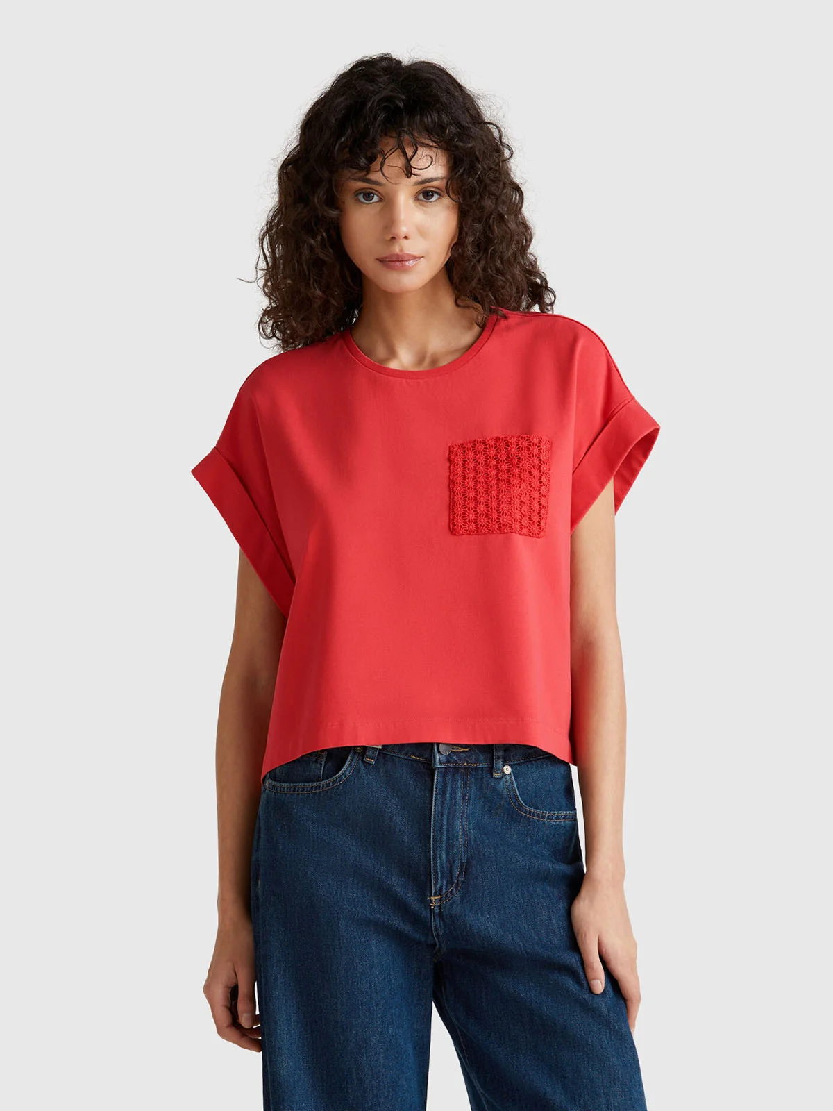 UNITED COLORS OF BENETTON Áo Thun Ngắn Tay Nữ