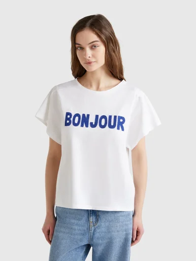 UNITED COLORS OF BENETTON Áo Thun Ngắn Tay Nữ