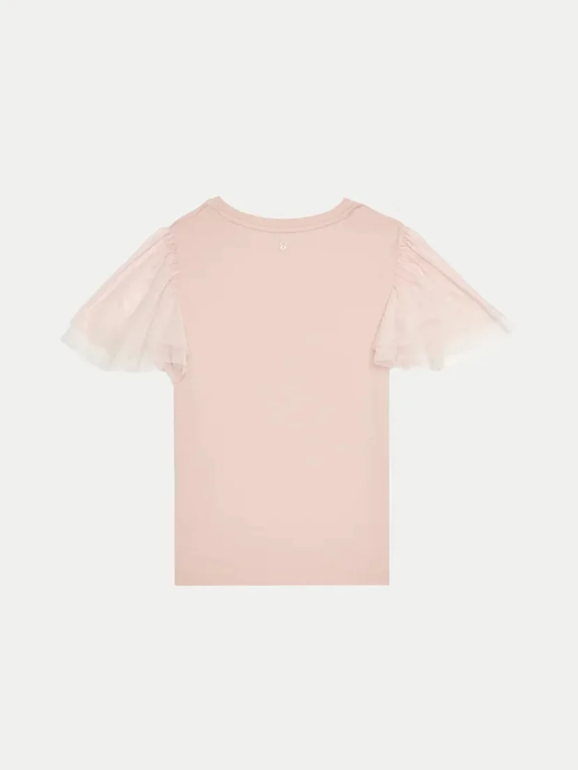UNITED COLORS OF BENETTON Áo Thun Ngắn Tay Bé Gái Junior Girl T-Shirt