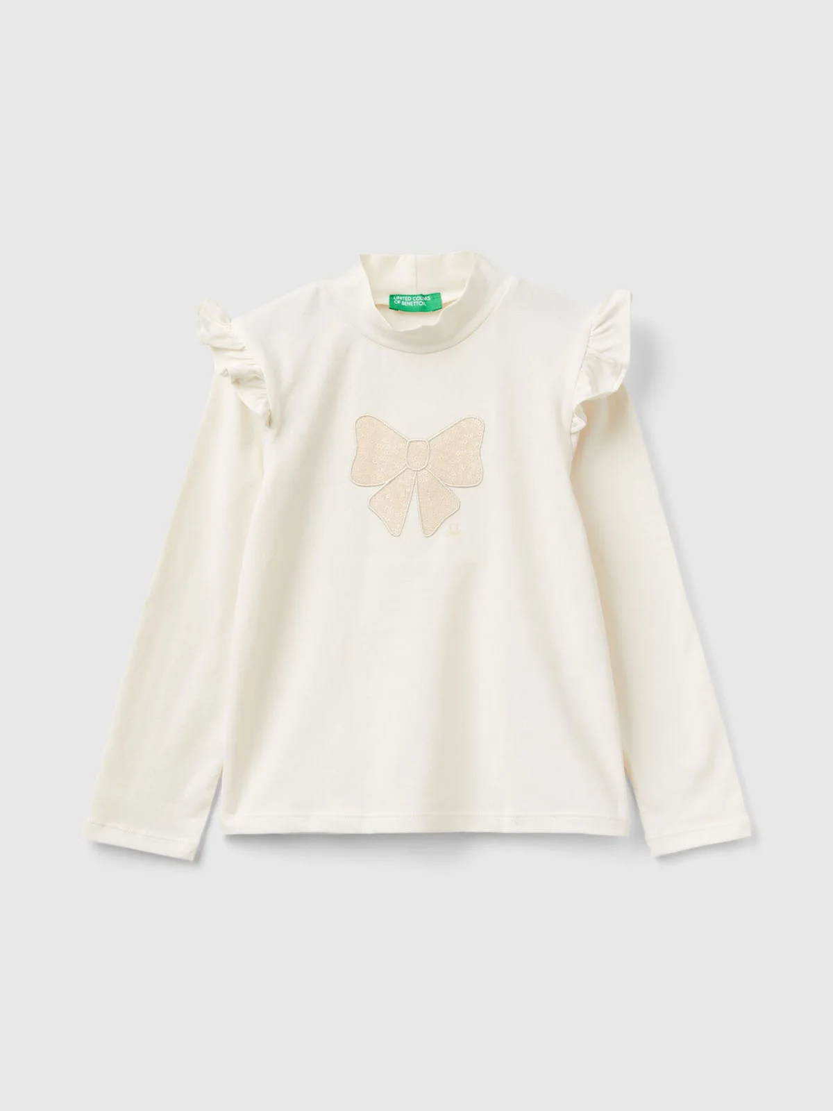 UNITED COLORS OF BENETTON Áo Thun Dài Tay Bé Gái Kid Girl T-Shirt