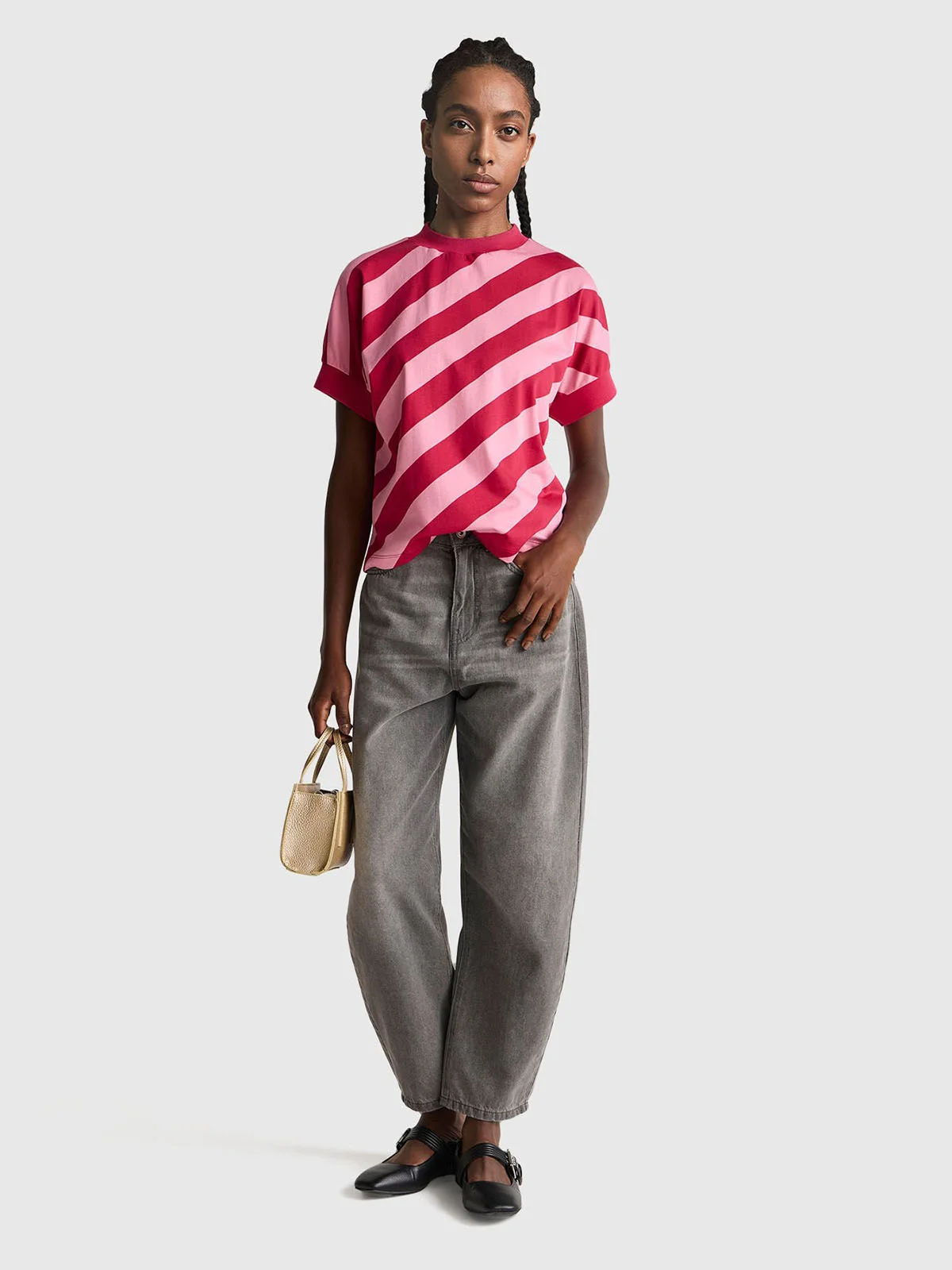 UNITED COLORS OF BENETTON Áo Thun Ngắn Tay Nữ Women T-Shirt