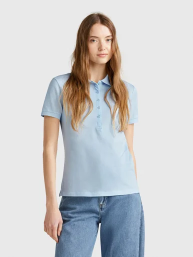 UNITED COLORS OF BENETTON Áo Polo Ngắn Tay Nữ