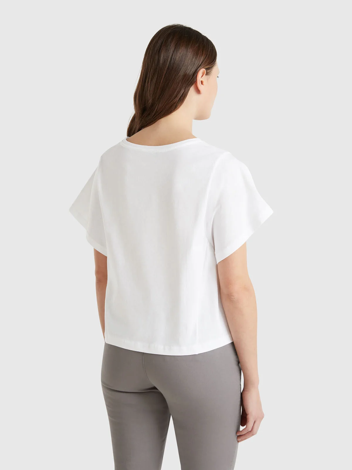 UNITED COLORS OF BENETTON Áo Thun Ngắn Tay Nữ Women T-Shirt