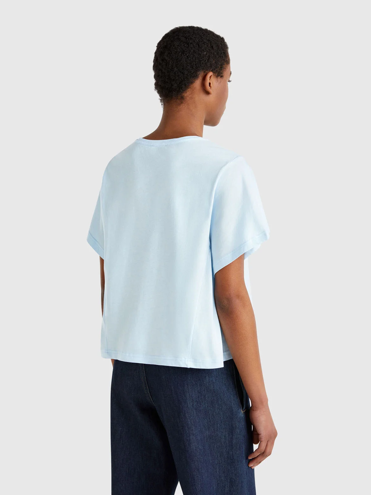 UNITED COLORS OF BENETTON Áo Thun Ngắn Tay Nữ Women T-Shirt