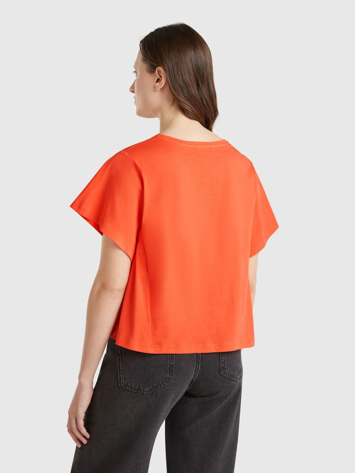 UNITED COLORS OF BENETTON Áo Thun Ngắn Tay Nữ Women T-Shirt