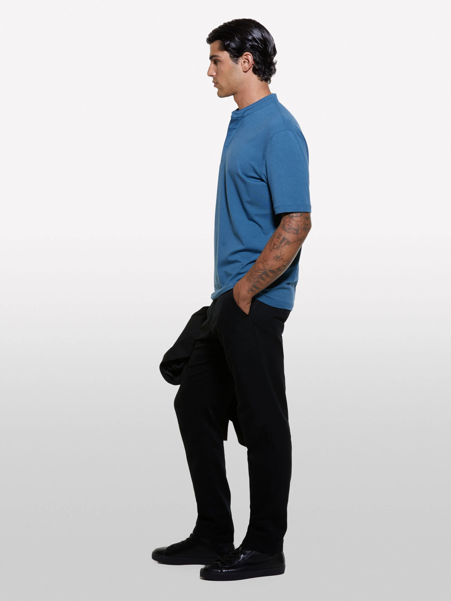 SISLEY Áo Thun Ngắn Tay Nam Men T-Shirt
