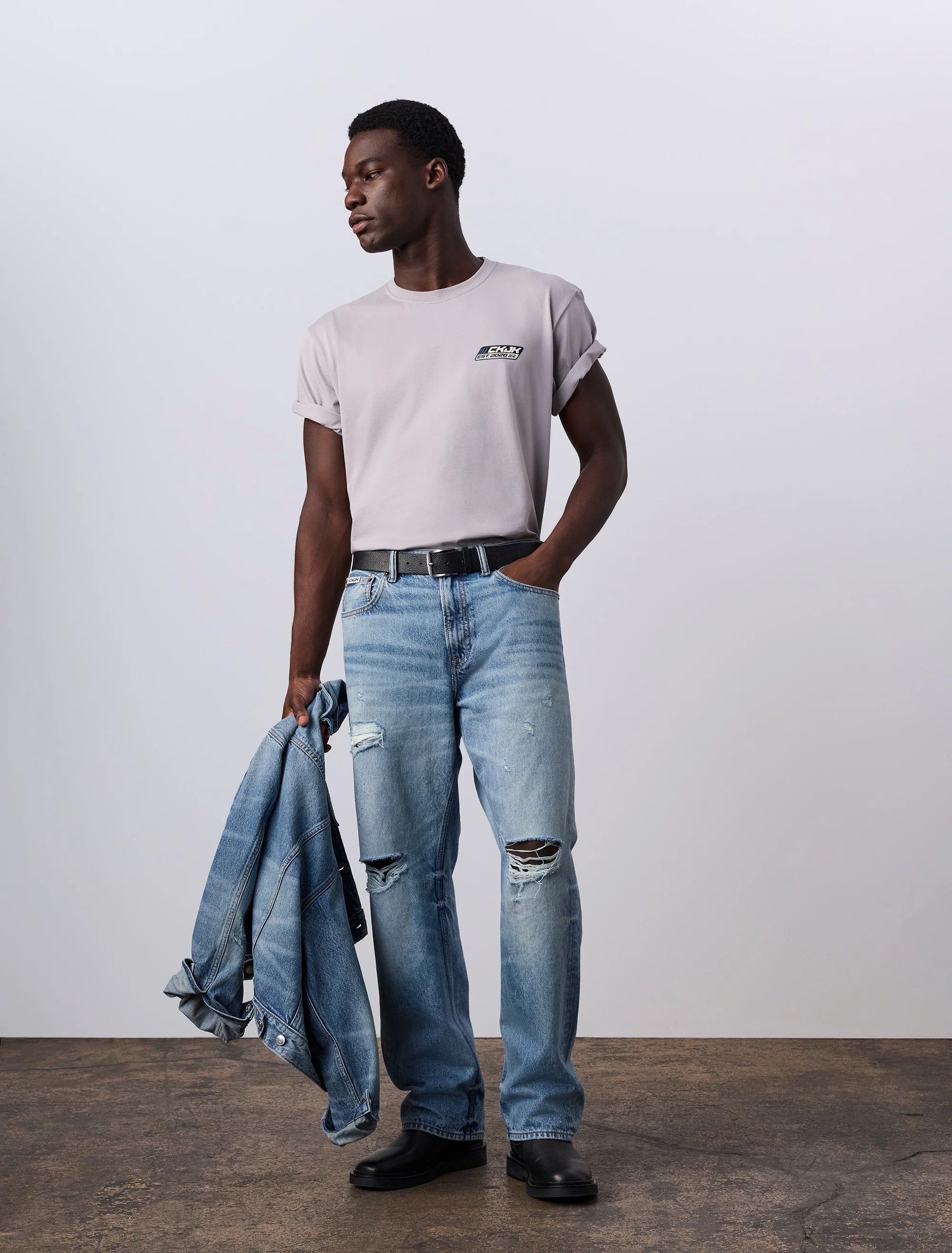 CK JEANS Áo Thun Nam