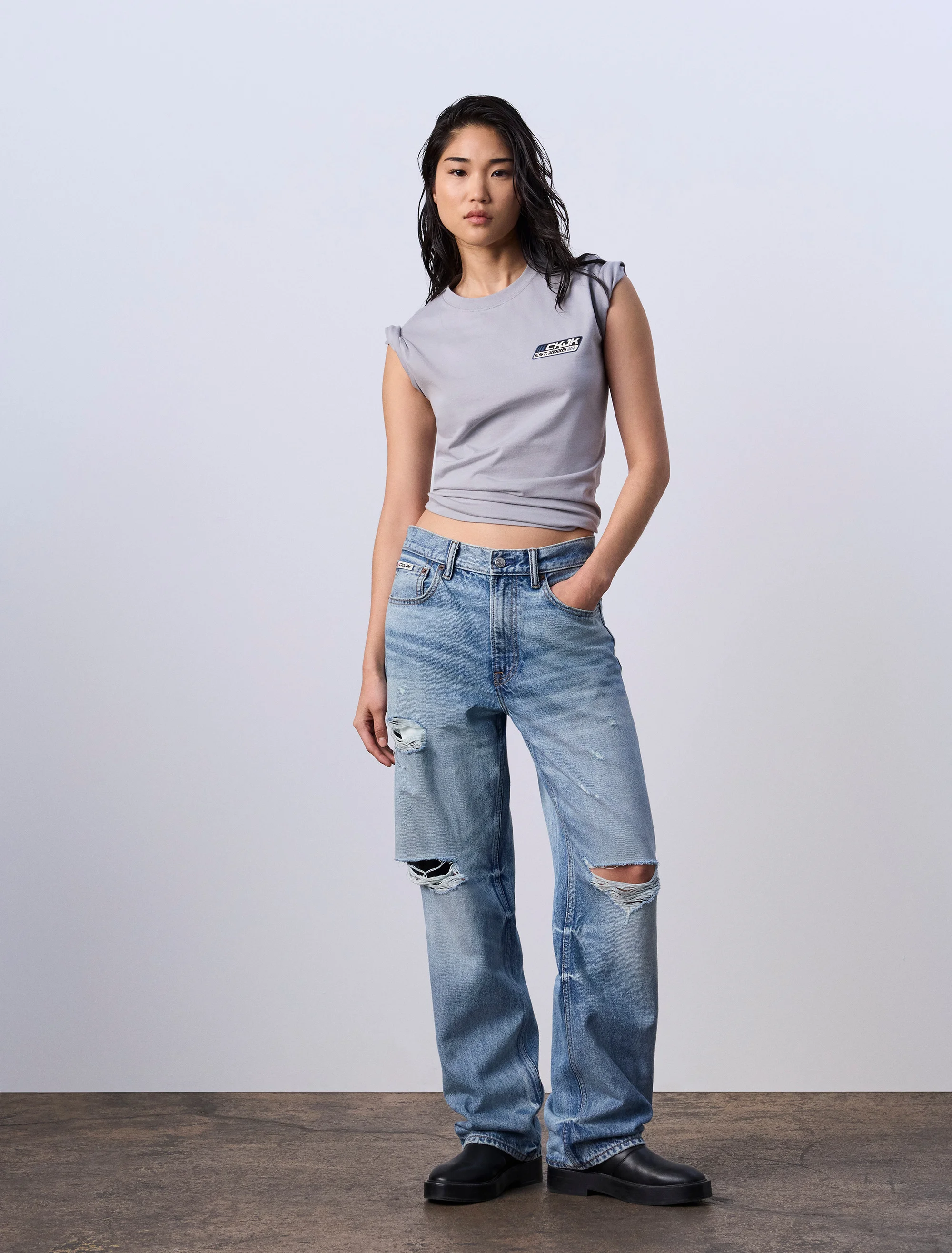 CK JEANS Áo Thun Nam