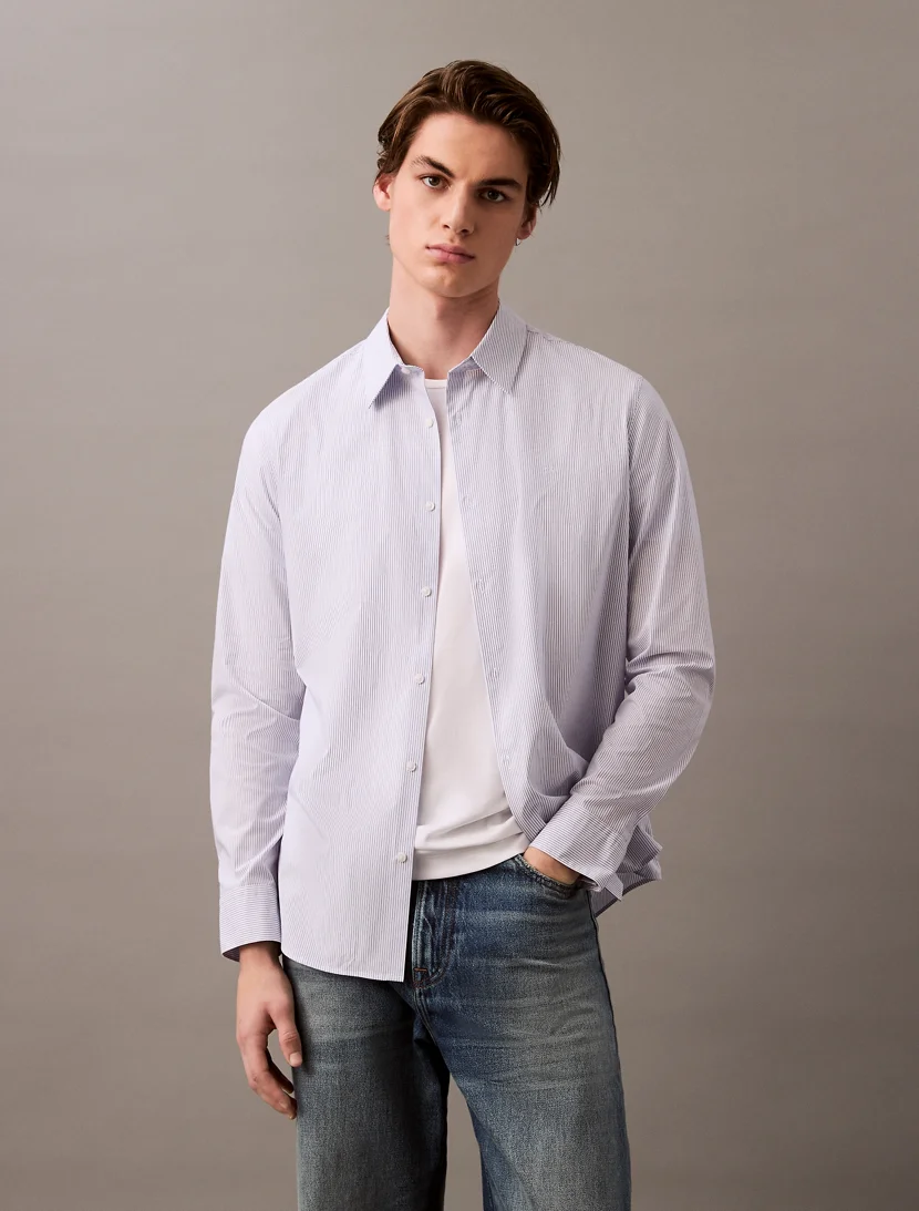 CK JEANS Áo Sơ Mi Nam Slim Fit