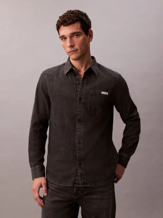 CK JEANS Áo Sơ Mi Denim Nam