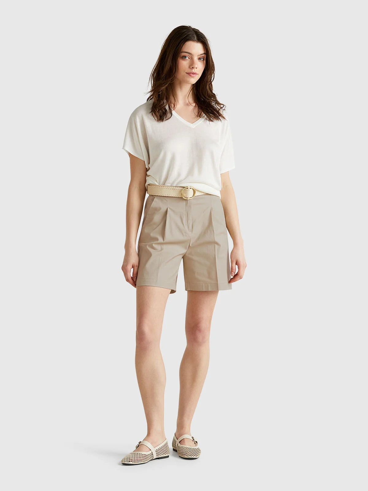 UNITED COLORS OF BENETTON Quần Ngắn Nữ