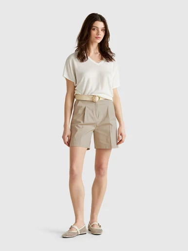 UNITED COLORS OF BENETTON Quần Ngắn Nữ