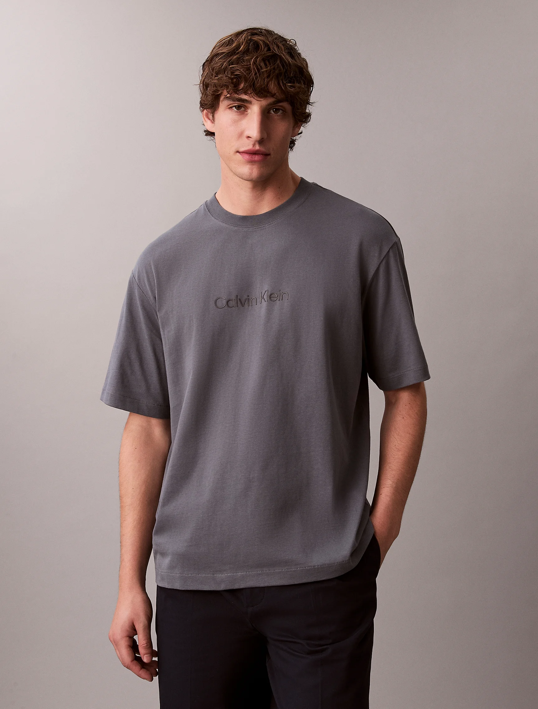 CK JEANS Áo Thun Nam Relaxed Fit