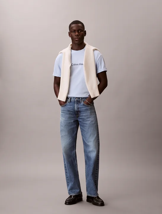 CK JEANS Áo Thun Nam Relaxed Fit