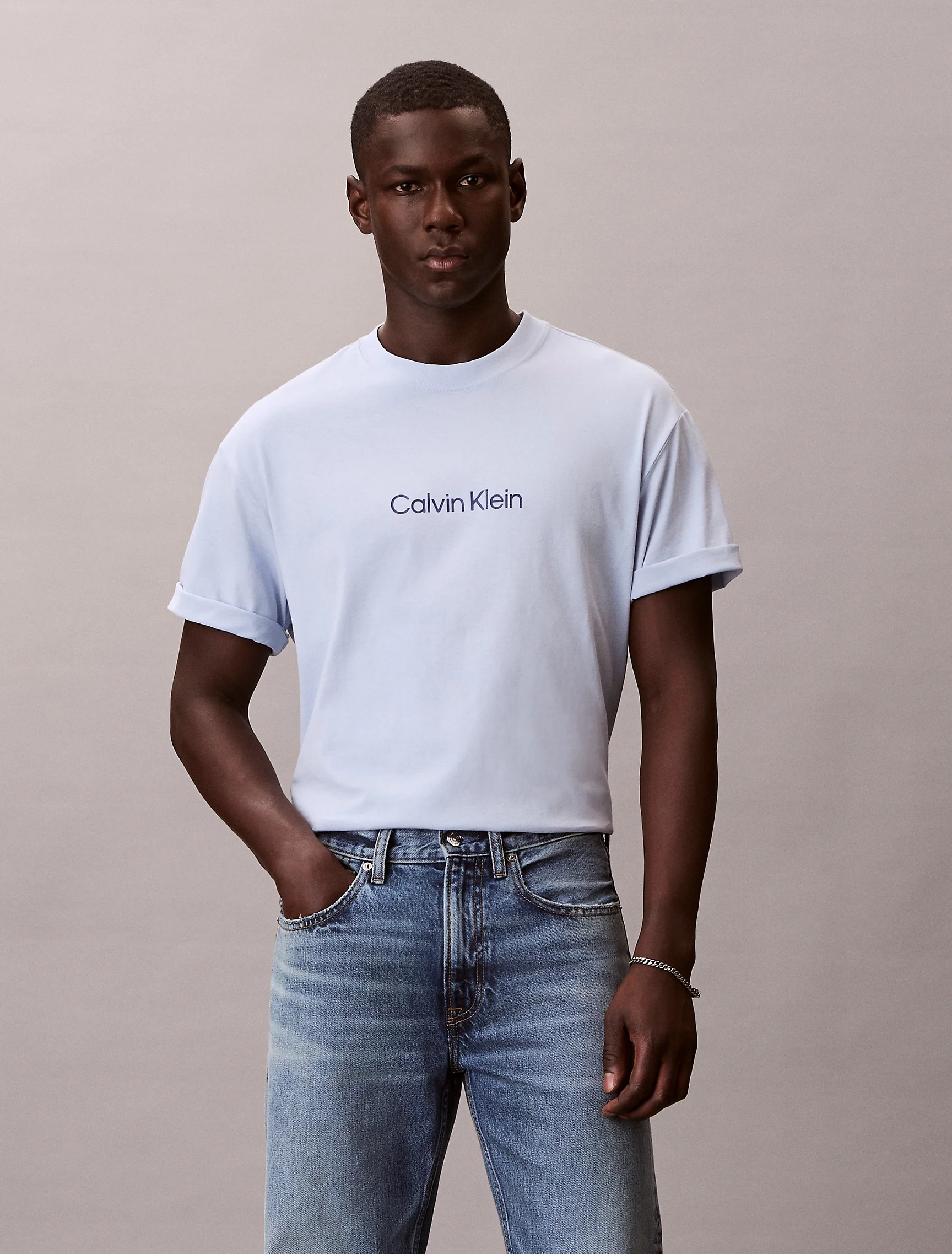 CK JEANS Áo Thun Nam Relaxed Fit