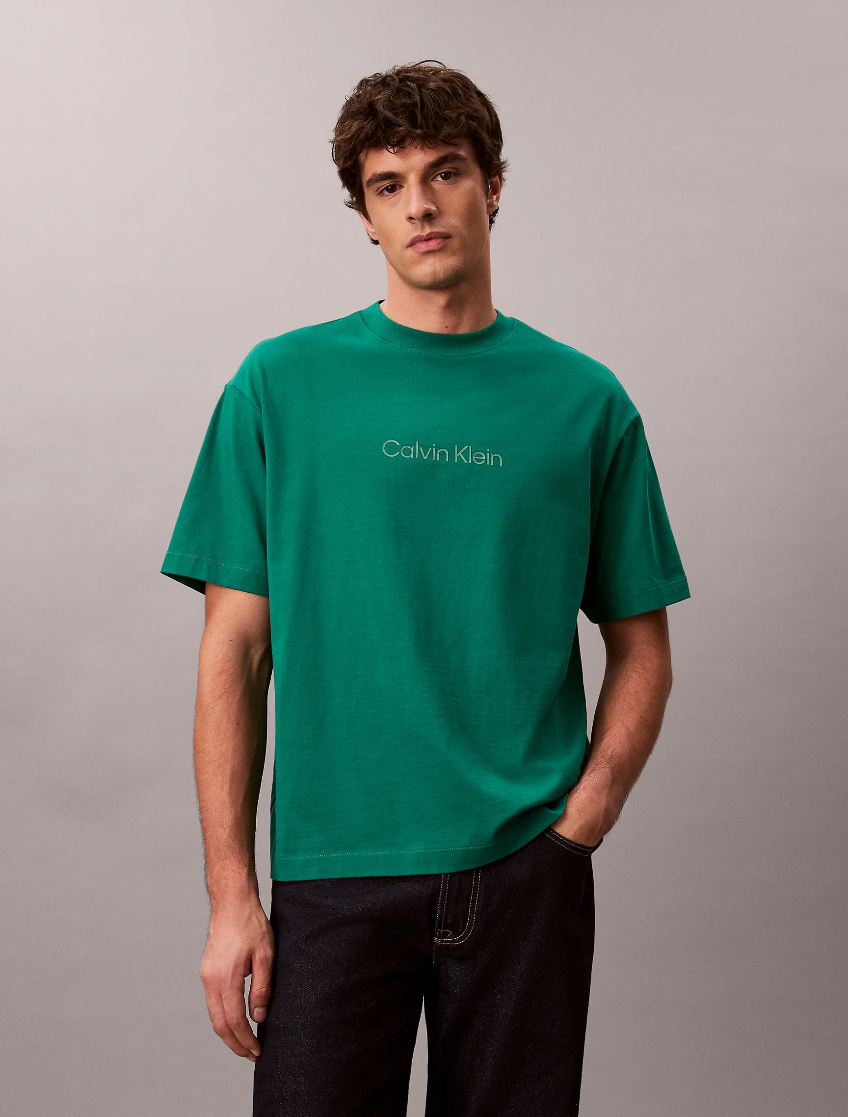 CK JEANS Áo Thun Nam Relaxed Fit