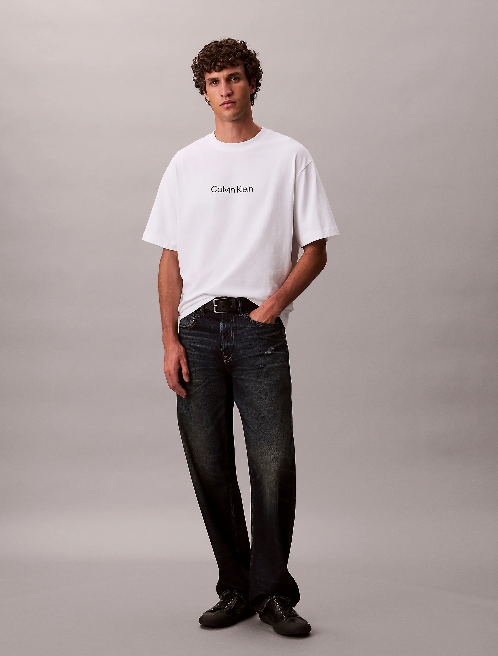 CK JEANS Áo Thun Nam Relaxed Fit