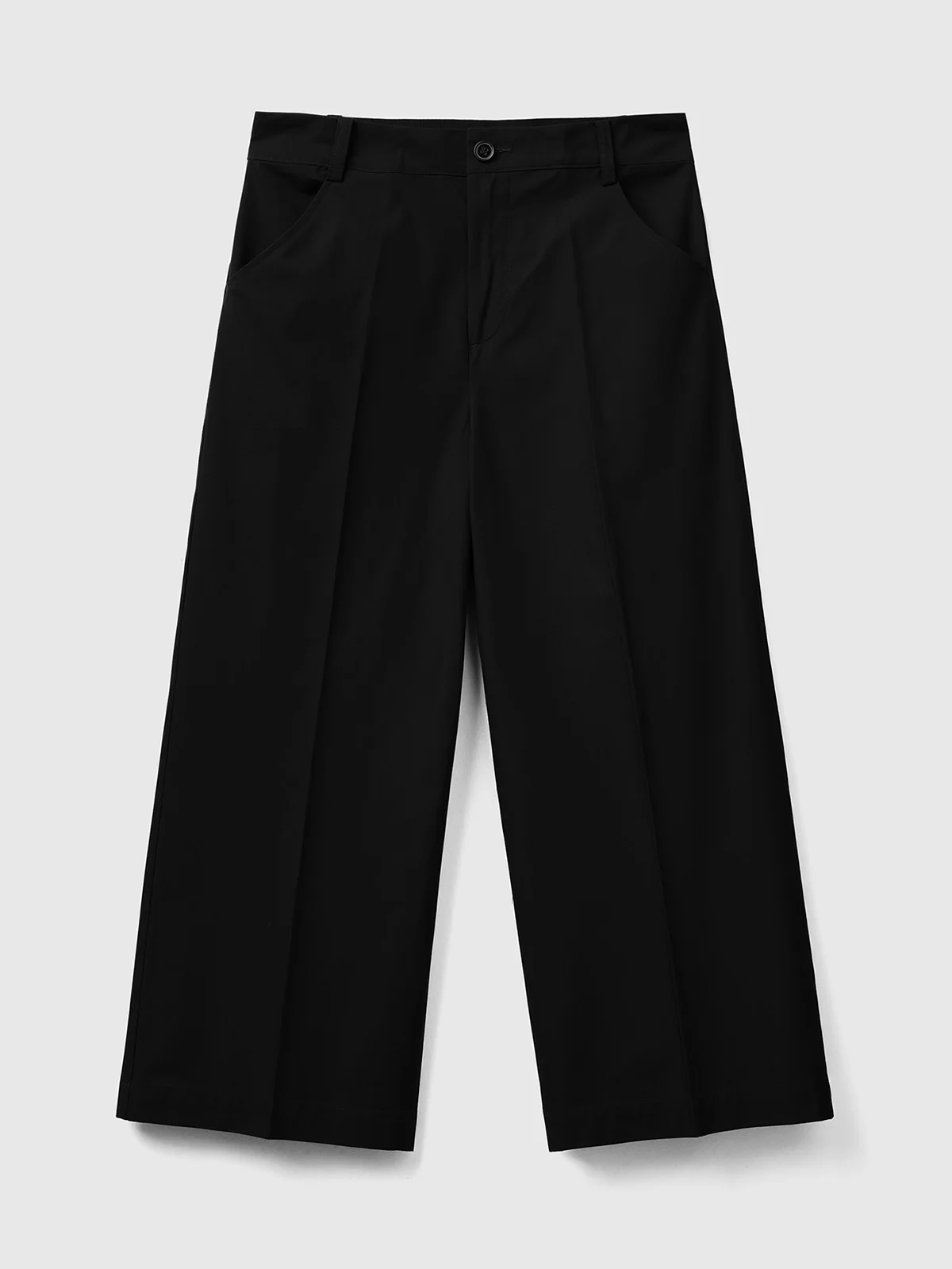 UNITED COLORS OF BENETTON Quần Dài Nữ 100% Cotton Cropped Trousers